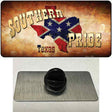 Southern Pride Texas Novelty Metal Hat Pin