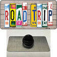 Road Trip Wood License Plate Art Novelty Metal Hat Pin