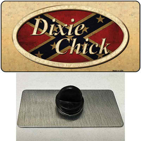 Dixie Chick Confederate Novelty Metal Hat Pin