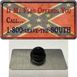 Leave The South Novelty Metal Hat Pin