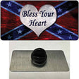 Bless Your Heart Novelty Metal Hat Pin