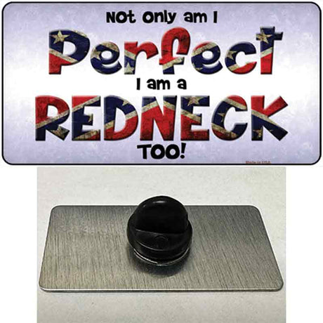 Perfect Redneck Novelty Metal Hat Pin