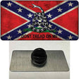 Confederate Dont Tread Novelty Metal Hat Pin