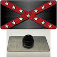 Confederate Stripes Red Novelty Metal Hat Pin