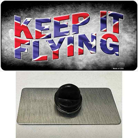 Keep It Flying Novelty Metal Hat Pin