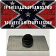 History Lesson Novelty Metal Hat Pin