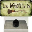 The Witch Is In Novelty Metal Hat Pin