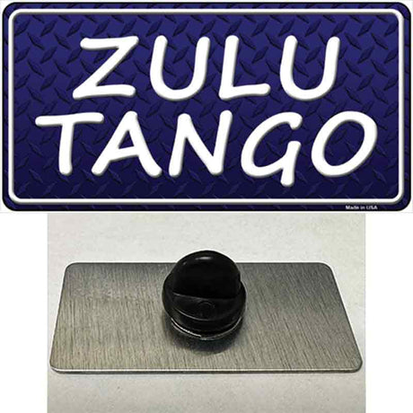 Zulu Tango Novelty Metal Hat Pin