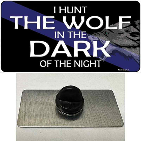 Hunt The Wolf Novelty Metal Hat Pin