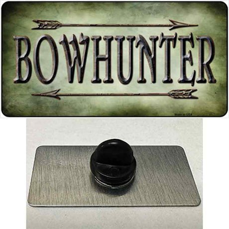 Bowhunter Novelty Metal Hat Pin