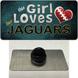 This Girl Loves Her Jaguars Novelty Metal Hat Pin