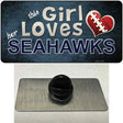 This Girl Loves Her Seahawks Novelty Metal Hat Pin