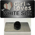 This Girl Loves Her White Sox Novelty Metal Hat Pin