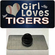 This Girl Loves Her Tigers Novelty Metal Hat Pin