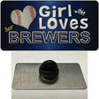 This Girl Loves Her Brewers Novelty Metal Hat Pin