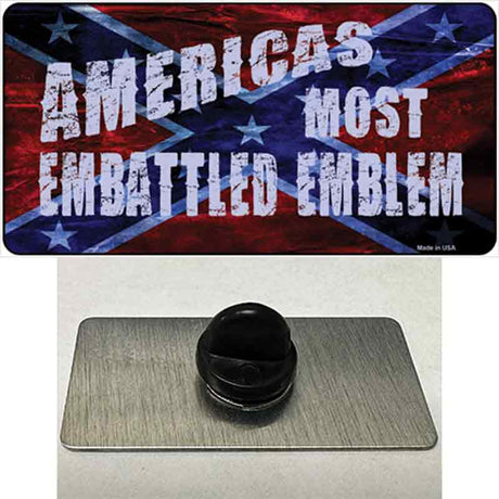 Americas Most Embattled Emblem Novelty Metal Hat Pin