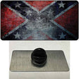 Confederate Flag Scratched Novelty Metal Hat Pin