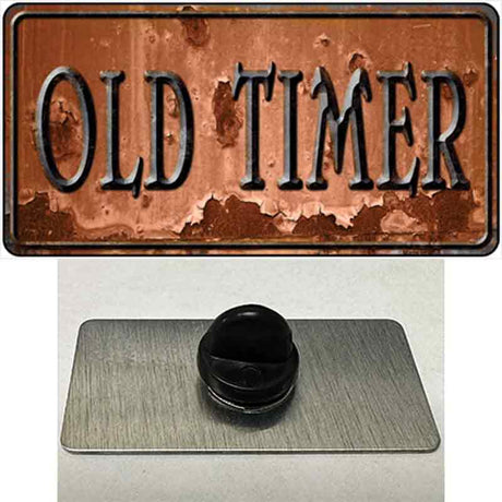 Old Timer Novelty Metal Hat Pin