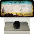 Arizona Rusty Blank Novelty Metal Hat Pin