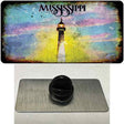 Mississippi Rusty Blank Novelty Metal Hat Pin