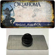 Oklahoma Arrow Rusty Blank Novelty Metal Hat Pin