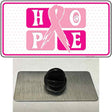 Hope Breast Cancer Ribbon Novelty Metal Hat Pin