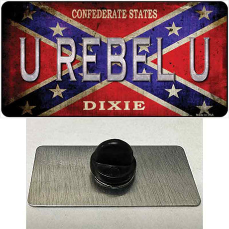 U Rebel U Novelty Metal Hat Pin