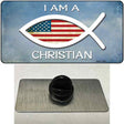 I Am A Christian Novelty Metal Hat Pin