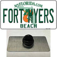 Fort Myers Beach Novelty Metal Hat Pin