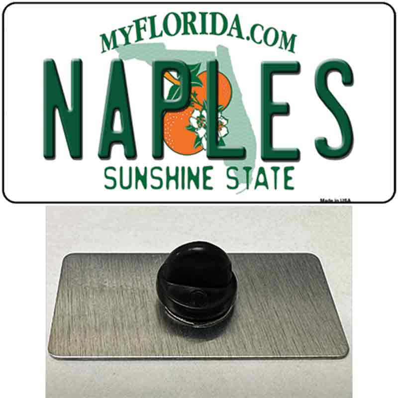 Naples Florida Novelty Metal Hat Pin