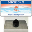 Michigan Great Lakes Blank Novelty Metal Hat Pin