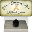 Childhood Cancer Ribbon Novelty Metal Hat Pin