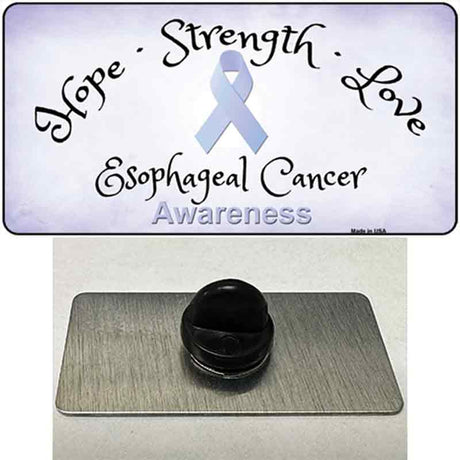 Esophageal Cancer Ribbon Novelty Metal Hat Pin