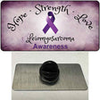 Leiomyosarcoma Cancer Ribbon Novelty Metal Hat Pin