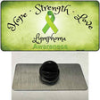 Lymphoma Cancer Ribbon Novelty Metal Hat Pin