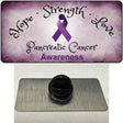 Pancreatic Ribbon Novelty Metal Hat Pin