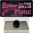 Two Dollar Pistol Novelty Metal Hat Pin