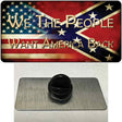 We The People American Confederate Novelty Metal Hat Pin