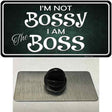 Im Not Bossy Novelty Metal Hat Pin