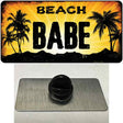 Beach Babe Novelty Metal Hat Pin