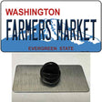 Farmers Market Washington Novelty Metal Hat Pin