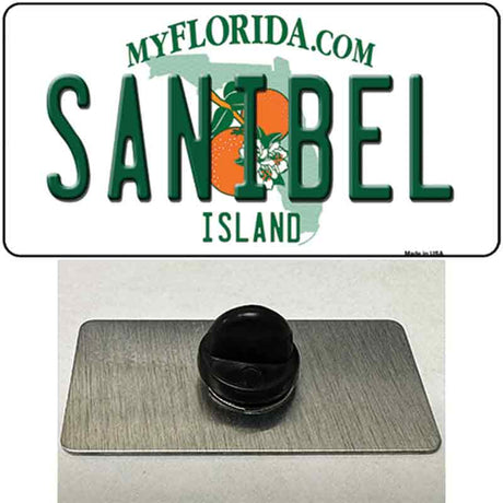 Sanibel Florida Novelty Metal Hat Pin