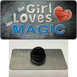 This Girl Loves Her Magic Novelty Metal Hat Pin