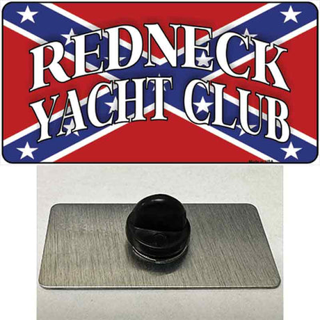 Redneck Yacht Club Novelty Metal Hat Pin