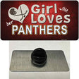 This Girl Loves Her Panthers Hockey Novelty Metal Hat Pin