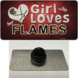 This Girl Loves Her Flames Novelty Metal Hat Pin