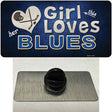 This Girl Loves Her Blues Novelty Metal Hat Pin