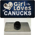 This Girl Loves Her Canucks Novelty Metal Hat Pin