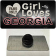 This Girl Loves Georgia Novelty Metal Hat Pin