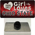 This Girl Loves Ohio State Novelty Metal Hat Pin